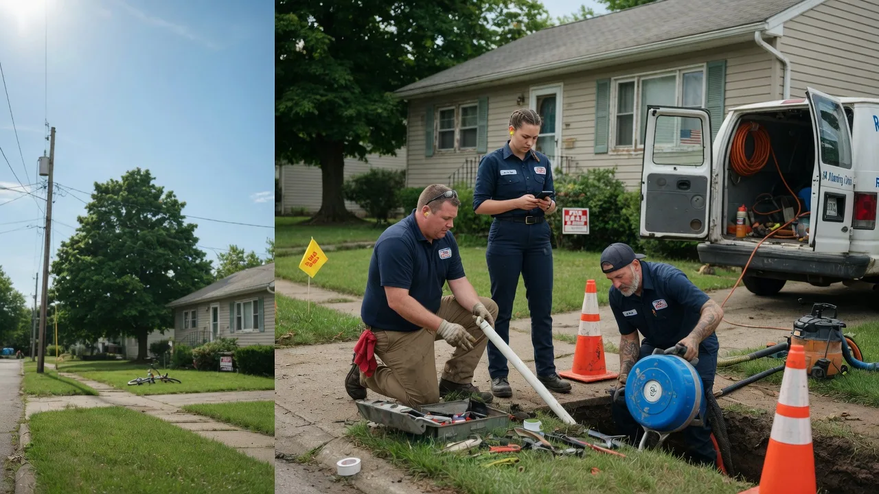 Sewer Line Repair in Fountaintown, IN near me